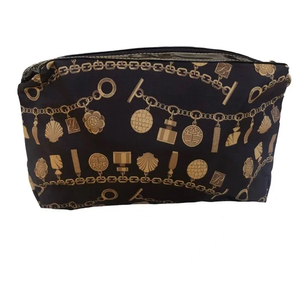 Estée Lauder Vintage Brown & Gold Charm Bracelet NEW - Picture 2 of 9